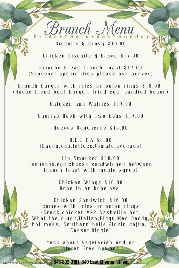 Urban Fork Menu image 1