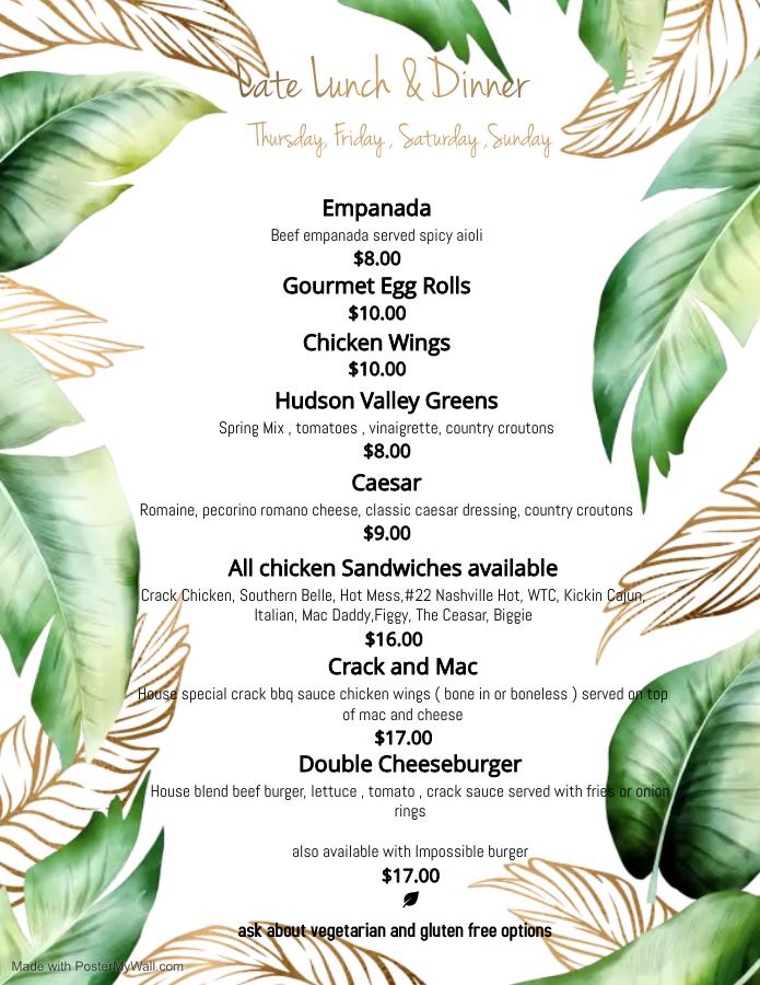 Urban Fork Menu image 2